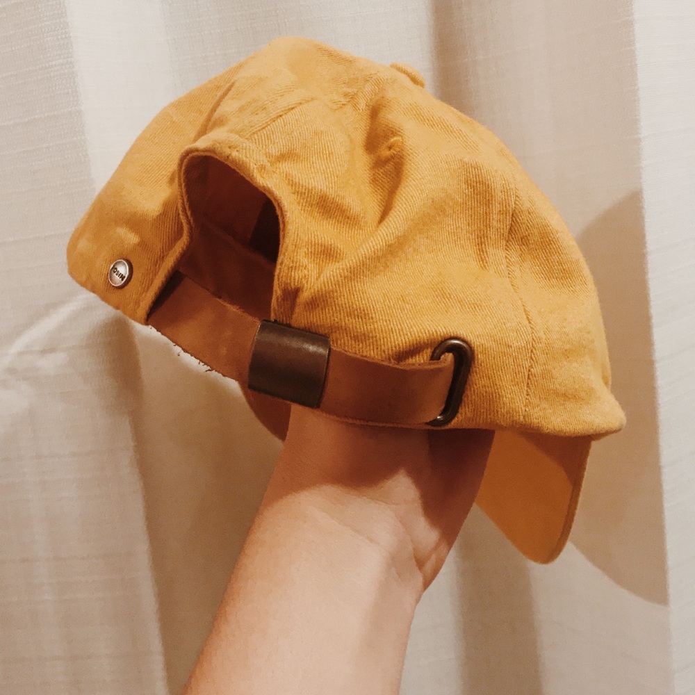 💛🤩YELLOW BASEBALL CAP
